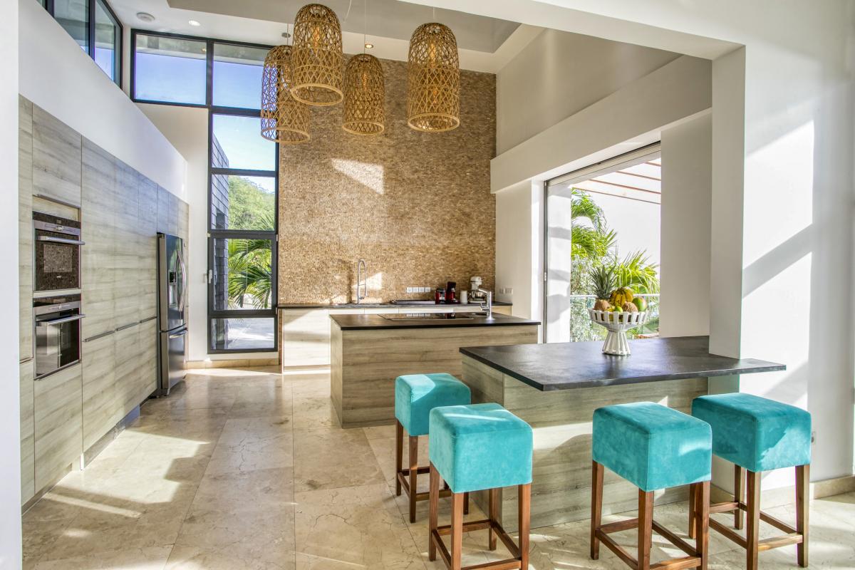 Location villa Saint Martin Indigo Bay - Villa 4 chambres 8 personnes - vue mer - Piscine - Villa de luxe (16)
